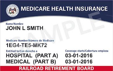RailRoad Medicare Insurance Card for Overview